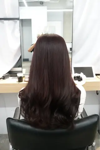ロング leo/ロング／ レイヤーカット⛈️のヘアスタイル