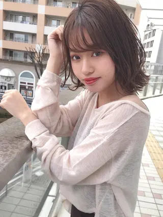 ミディアム 具志 正太のヘアスタイル