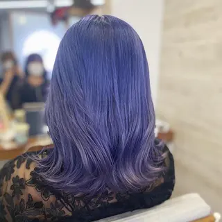 ミディアム THESALONS所属・🤍ブリーチカラー /寄田龍樹🤍のヘアスタイル