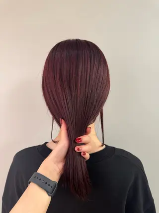 ミディアム 青海 サヤのヘアスタイル