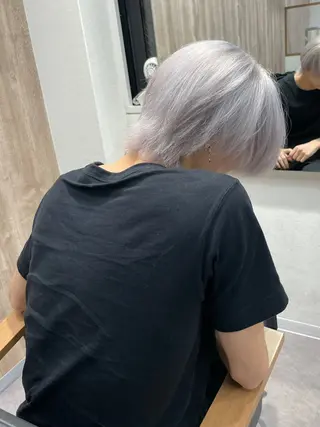 カラー 富永 翔伍のヘアスタイル