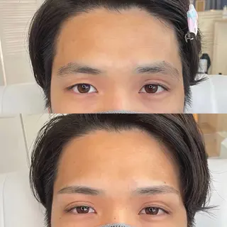 メンズ アイブロウ WHITE EYE福岡博多店所属・eyelist Shihoの眉毛・アイブロウイメージ
