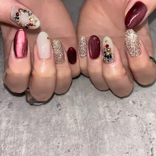 ネイル RE💟N.NAIL ラテン系お姉さんのネイルデザイン