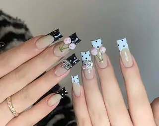 ネイル By moonネイル 🌷ワンホン/韓国風のネイルデザイン