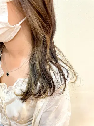 ロング Freez オオヤブ カホのヘアスタイル