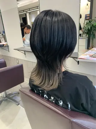 ミディアム カラー jill by gisel＿奥家のヘアスタイル