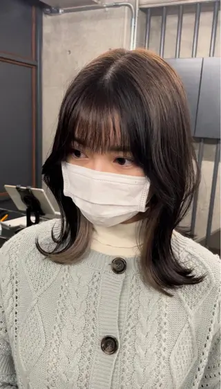 ミディアム カラー レイヤー/透明感 カラー ☽EMIRIのヘアスタイル