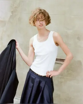 ショート パーマ ショートヘア 浅倉一馬のヘアスタイル