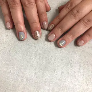 ショート ネイル Mogu nail 二子玉川のネイルデザイン