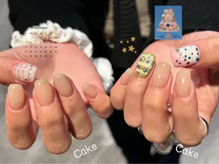 ネイル kirakira omemeのネイルデザイン