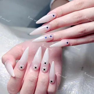 ネイル 長いだし/スカルプ/ パラシェルN.oneのネイルデザイン