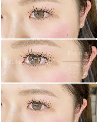 マツエク・マツパ EMMA plus．のマツエク・マツパデザイン