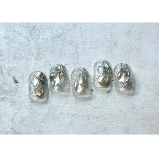 ネイル GLAD nail所属・銀座ニュアンスネイル Ichikawaのネイルデザイン