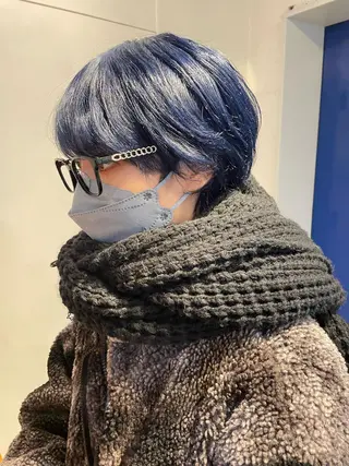 ショート カラー レイヤー／似合わせ TAKUYAのヘアスタイル