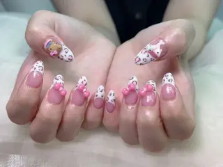 ネイル 💕チップネイル 🩷のネイルデザイン