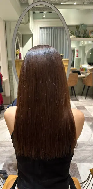 ロング MASHU韓国ヘア/ レイヤー/透明感カラのヘアスタイル