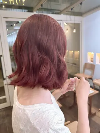 ミディアム カラー MAKES表参道所属・MAKE’S 表参道 🌟はるかのヘアスタイル