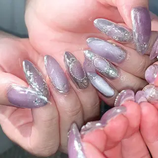 ネイル NES NAIL所属・さゆり￤推しキャラ ￤ロングネイル🩷のネイルデザイン