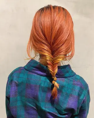 セミロング カラー 優作 〜圧倒的信頼〜のヘアスタイル