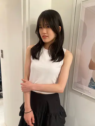 セミロング カラー riria/ボブ /ブラウンカラー🎀のヘアスタイル