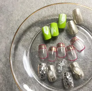 ネイル kiii.__ ✴︎*のネイルデザイン