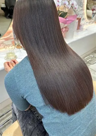 カラー 水光艶カラー/ 艶ブリーチ/颯のヘアスタイル