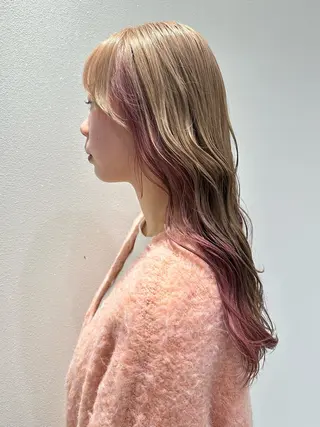 ロング カラー 艶カラー/エクステ/ MIRAI🪽のヘアスタイル