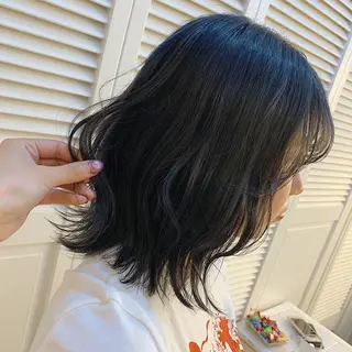 ミディアム カラー GO TODAY SHAiRE SALON 町田店所属・🫧大森 知夏🫧のヘアスタイル