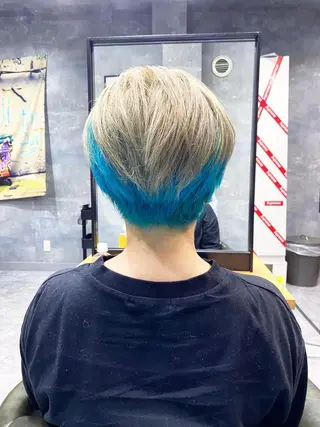 ショート カラー Root所属・加藤 琢也のヘアスタイル