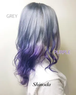 カラー 🦖店長🦖pino #しのだスペシャルのヘアスタイル