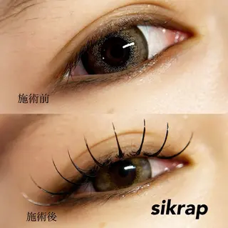 マツエク・マツパ sikrap所属・sikrap 🫧のマツエク・マツパデザイン