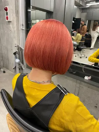 ミディアム カラー 佐伯 和佳のヘアスタイル