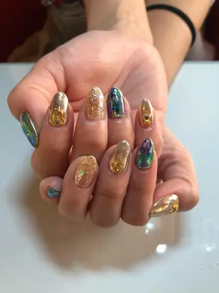 ネイル g-up nail所属・米田 律子のネイルデザイン