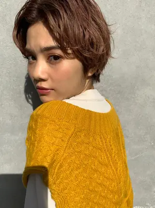 ショート 渋谷/韓国風 西原直樹のヘアスタイル