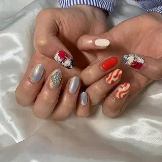 ネイル nailsalon Lithos所属・nailsalon Recontreのネイルデザイン