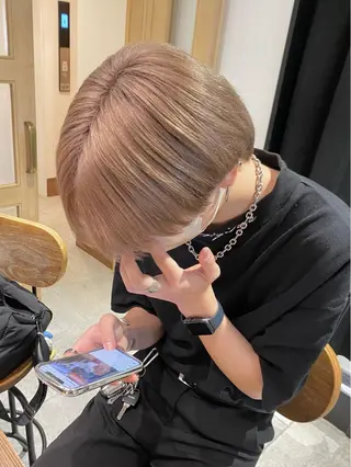 カラー 🌷柔らかクリーミー 🤍kirari🌷のヘアスタイル