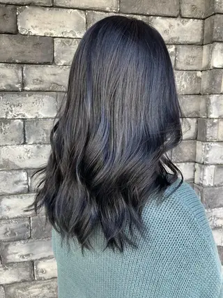 セミロング カラー ✂️似合わせの魔術師 石田一樹✂️のヘアスタイル