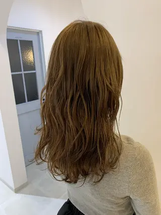 ミディアム cher. 新井瑞希のヘアスタイル