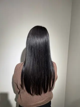 ロング パーマ 篠原 侑作のヘアスタイル