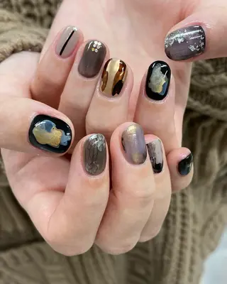 ネイル 草加ニュアンスネイル 🌚hersのネイルデザイン