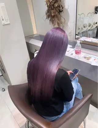 ロング カラー 🫧Ai/ ロロネー森ノ宮💖のヘアスタイル