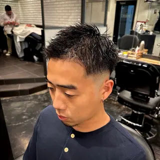 ショート メンズ ツイスパ/メンズ パーマ/歩夢のヘアスタイル