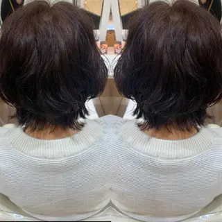 ショート 🩵波巻き／ツイスパ HARU💎のヘアスタイル