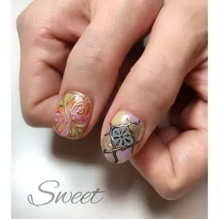 ネイル sweet 仲野陽子のネイルデザイン