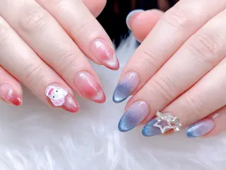 ネイル M🌷nail 長さだし専門店のネイルデザイン