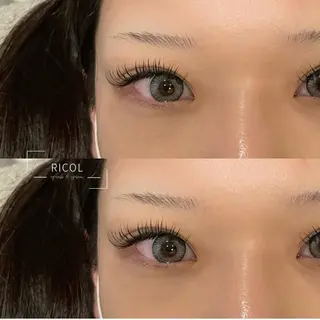 マツエク・マツパ RICOL 《リコル》のマツエク・マツパデザイン