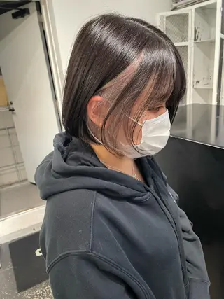 ショート カラー パーマ ヘアアレンジ メンズ キッズ ネイル マツエク・マツパ アイブロウ 艶ハイトーン/ヘア アレンジAYAKAのヘアスタイル
