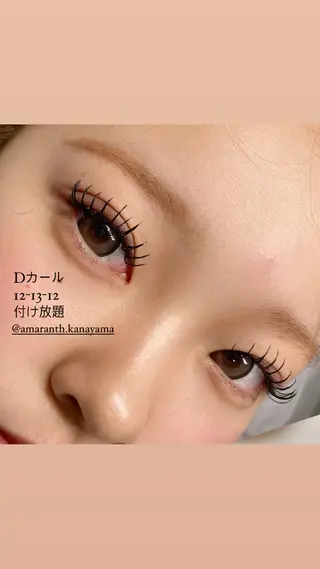 マツエク・マツパ MAKOTO🌹 Amaranth金山のマツエク・マツパデザイン