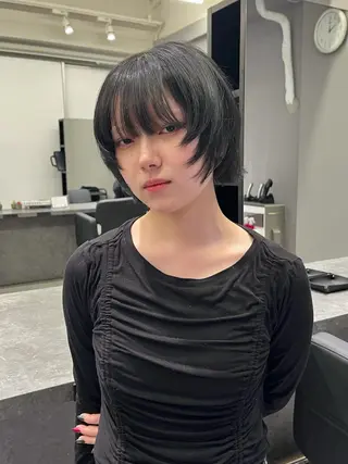 ショート カットモデル募集 村上海成のヘアスタイル