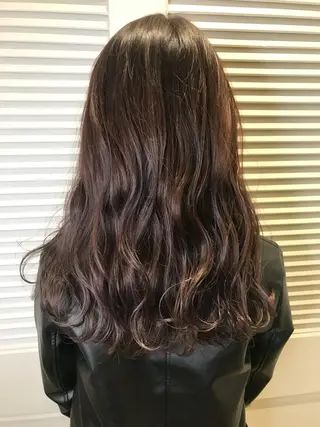 セミロング 渋谷ハイトーン/ デザインカラー阿部のヘアスタイル